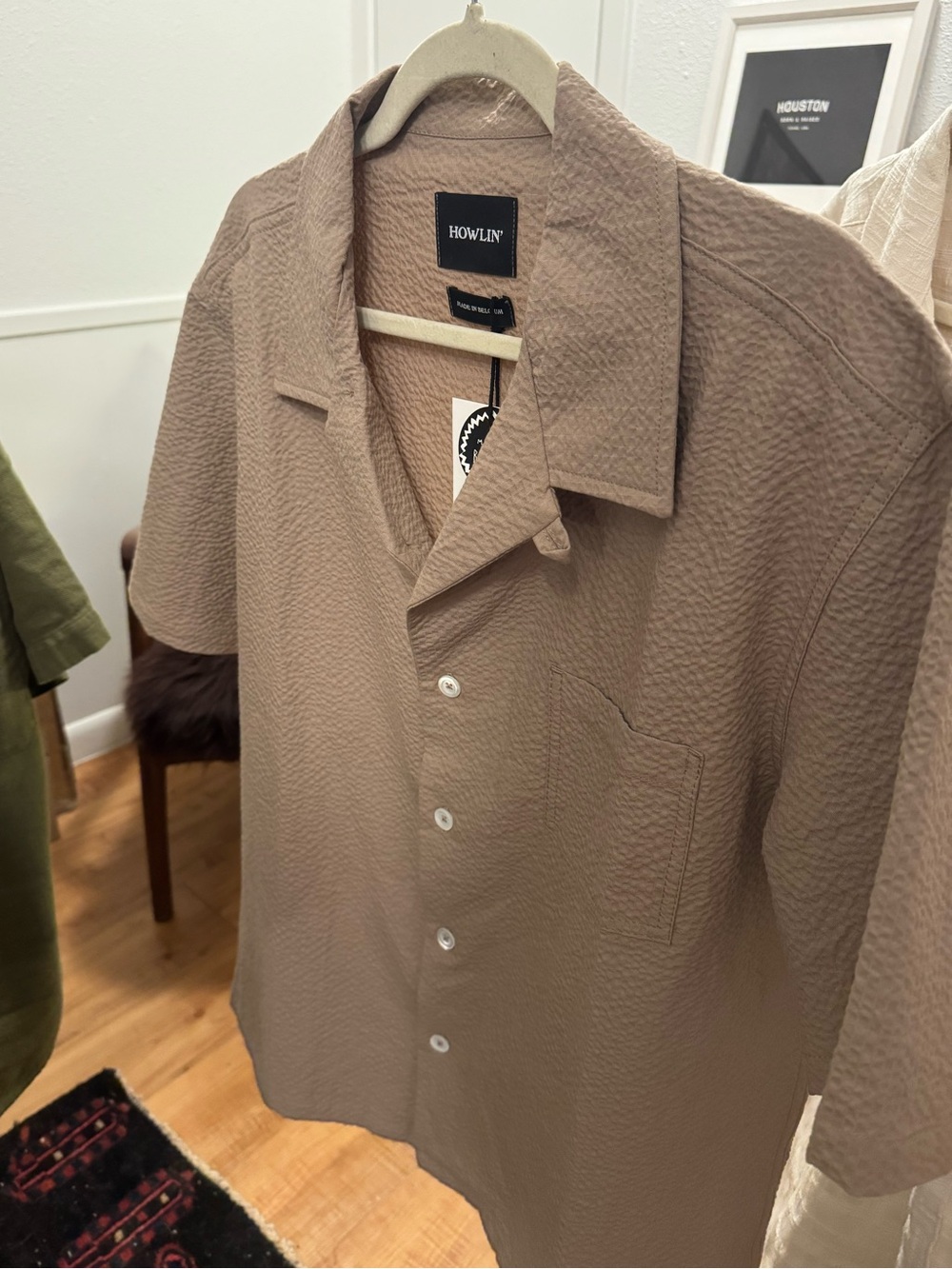 NWT Howlin’ Cocktail Shirt - Seersucker